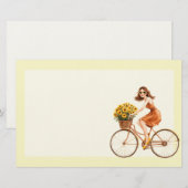 Italienischer Frühling Clipart Briefpapier (Vorne/Hinten)