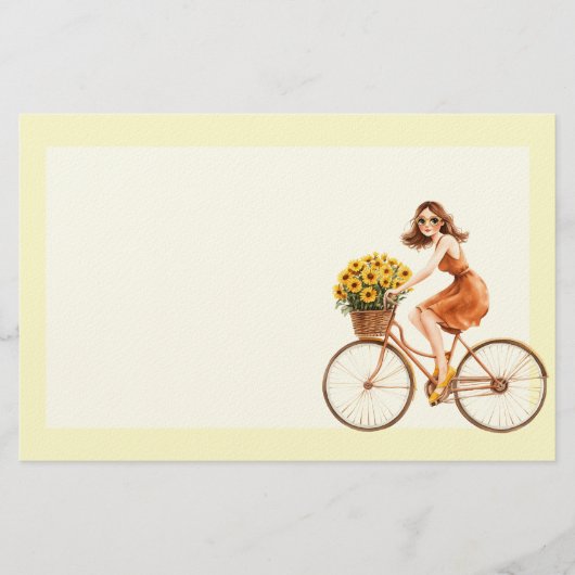 Italienischer Frühling Clipart Briefpapier (Vorderseite)