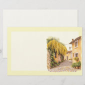 Italienischer Frühling Clipart Briefpapier (Vorne/Hinten)