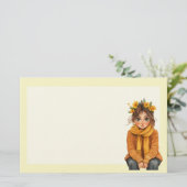 Italienischer Frühling Clipart Briefpapier (Stehend Vorderseite)