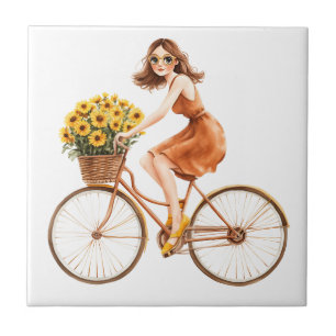 Italienischer Frühling Clipart Fliese