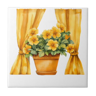 Italienischer Frühling Clipart Fliese
