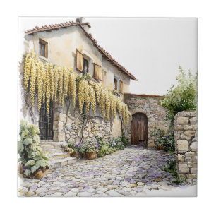Italienischer Frühling Clipart Fliese
