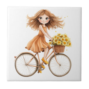 Italienischer Frühling Clipart Fliese