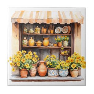 Italienischer Frühling Clipart Fliese