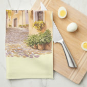 Italienischer Frühling Clipart Geschirrtuch (Viertel Falte)