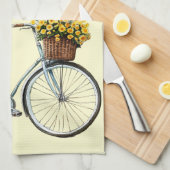 Italienischer Frühling Clipart Geschirrtuch (Viertel Falte)
