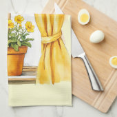 Italienischer Frühling Clipart Geschirrtuch (Viertel Falte)