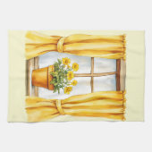 Italienischer Frühling Clipart Geschirrtuch (Horizontal)