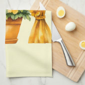 Italienischer Frühling Clipart Geschirrtuch (Viertel Falte)