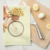 Italienischer Frühling Clipart Geschirrtuch (Viertel Falte)