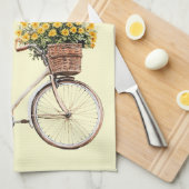 Italienischer Frühling Clipart Geschirrtuch (Viertel Falte)