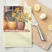 Italienischer Frühling Clipart Geschirrtuch (Viertel Falte)