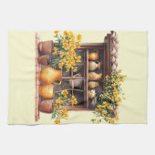 Italienischer Frühling Clipart Geschirrtuch (Horizontal)