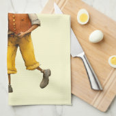 Italienischer Frühling Clipart Geschirrtuch (Viertel Falte)
