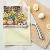 Italienischer Frühling Clipart Geschirrtuch (Viertel Falte)