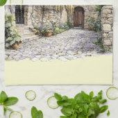 Italienischer Frühling Clipart Geschirrtuch (Gefaltet)
