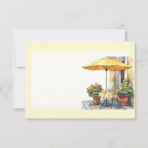 Italienischer Frühling Clipart Mitteilungskarte