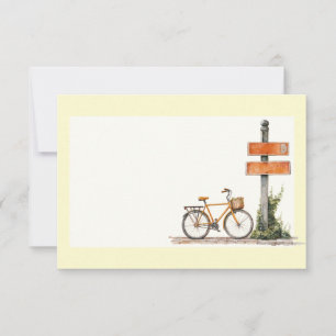 Italienischer Frühling Clipart Mitteilungskarte