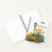 Italienischer Frühling Clipart Notizblock (Innenseite)