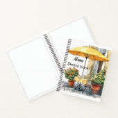 Italienischer Frühling Clipart Notizblock (Innenseite)