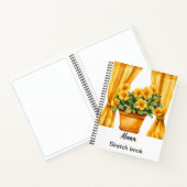 Italienischer Frühling Clipart Notizblock (Innenseite)