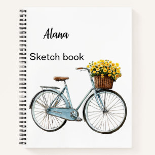 Italienischer Frühling Clipart Notizblock