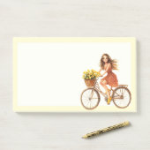 Italienischer Frühling Clipart Post-it Klebezettel (Auf Schreibtisch)