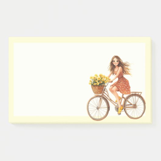 Italienischer Frühling Clipart Post-it Klebezettel (Vorderseite)