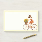Italienischer Frühling Clipart Post-it Klebezettel (Auf Schreibtisch)