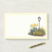 Italienischer Frühling Clipart Post-it Klebezettel (Auf Schreibtisch)