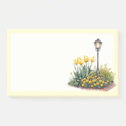 Italienischer Frühling Clipart Post-it Klebezettel (Vorderseite)