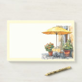 Italienischer Frühling Clipart Post-it Klebezettel (Auf Schreibtisch)