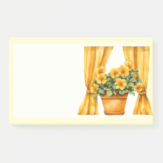 Italienischer Frühling Clipart Post-it Klebezettel (Vorderseite)