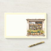 Italienischer Frühling Clipart Post-it Klebezettel (Auf Schreibtisch)