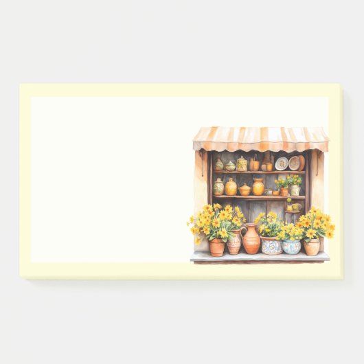 Italienischer Frühling Clipart Post-it Klebezettel (Vorderseite)
