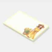 Italienischer Frühling Clipart Post-it Klebezettel (angewinkelt)