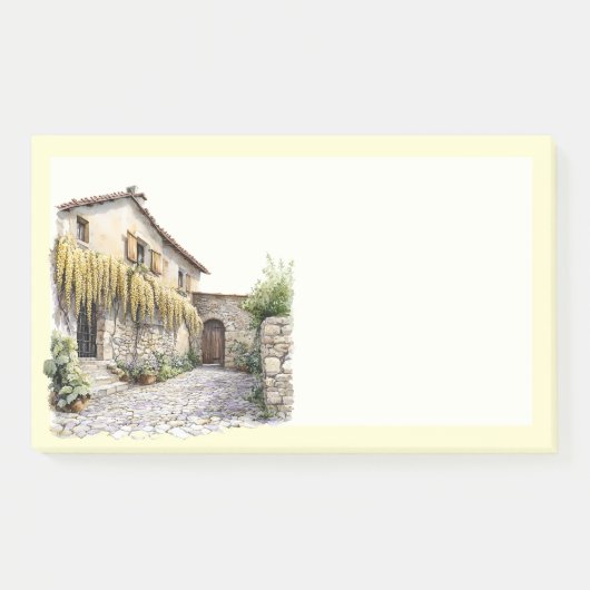 Italienischer Frühling Clipart Post-it Klebezettel (Vorderseite)