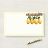 Italienischer Frühling Clipart Post-it Klebezettel (Auf Schreibtisch)