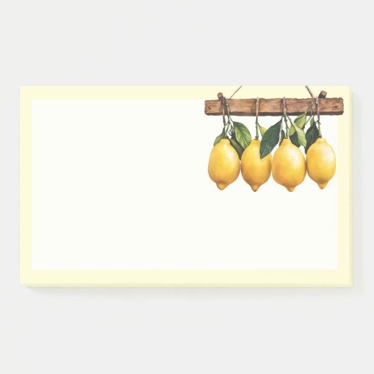 Italienischer Frühling Clipart Post-it Klebezettel (Vorderseite)