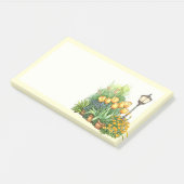 Italienischer Frühling Clipart Post-it Klebezettel (angewinkelt)
