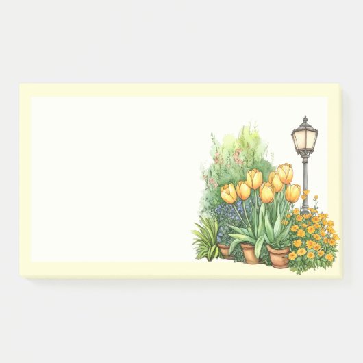 Italienischer Frühling Clipart Post-it Klebezettel (Vorderseite)