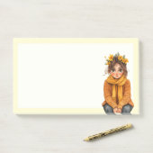 Italienischer Frühling Clipart Post-it Klebezettel (Auf Schreibtisch)