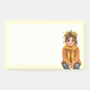 Italienischer Frühling Clipart Post-it Klebezettel
