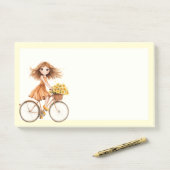 Italienischer Frühling Clipart Post-it Klebezettel (Auf Schreibtisch)