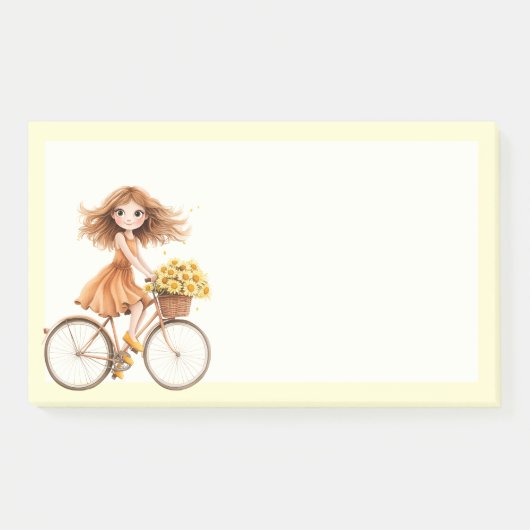Italienischer Frühling Clipart Post-it Klebezettel (Vorderseite)