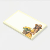 Italienischer Frühling Clipart Post-it Klebezettel (angewinkelt)
