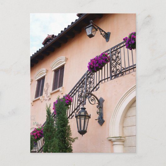 Italienischer Frühling Postkarte (Vorderseite)