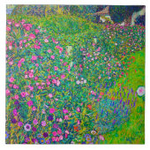 Italienischer Garten, Gustav Klimt Fliese (Vorderseite)