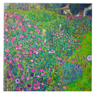 Italienischer Garten, Gustav Klimt Fliese